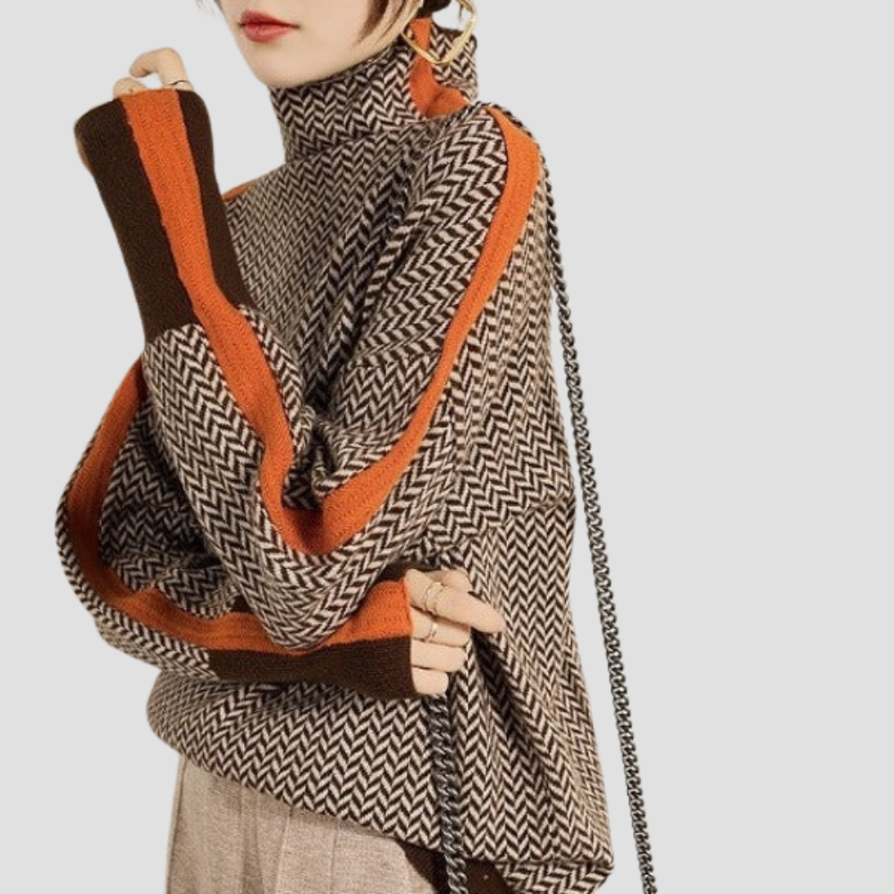 ELLA – Hoher Kragen Pullover