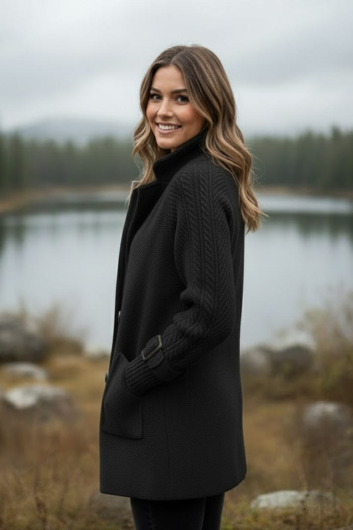 Margot - Heritage Texture Commuter Coat