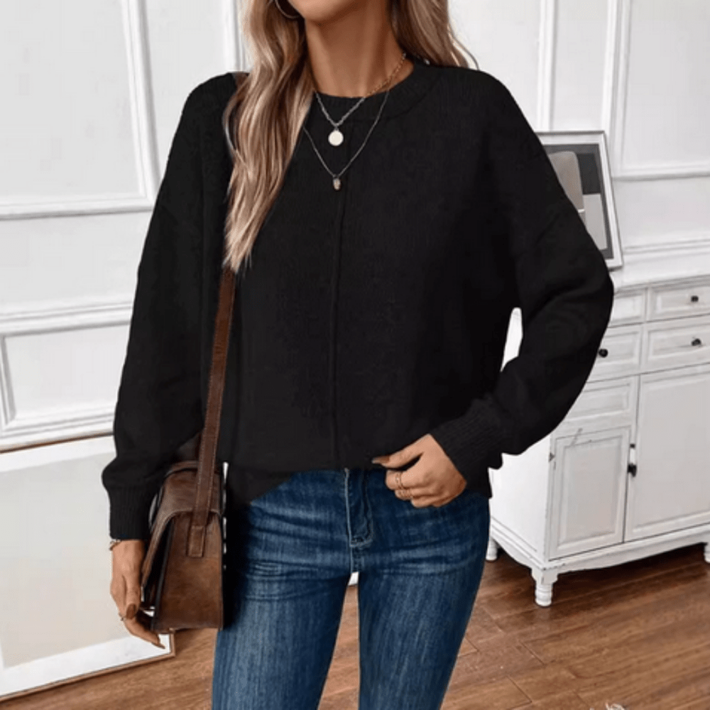 Miriam | Lässiger weicher Strickpullover