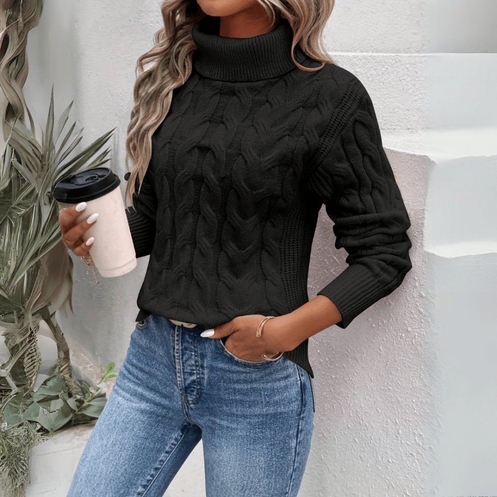 Marita | Eleganter Pullover mit Rollkragen