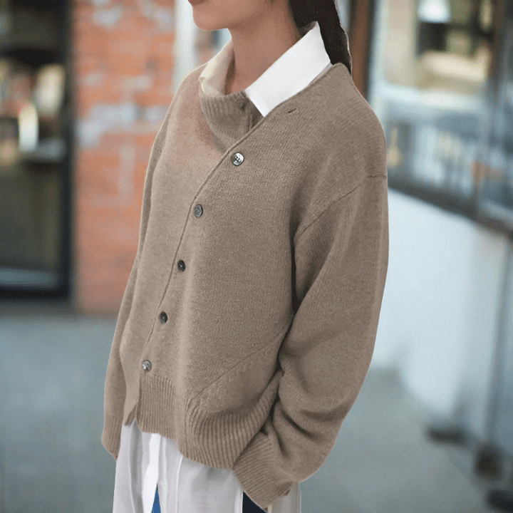 Heidemarie | Weicher und eleganter Cardigan