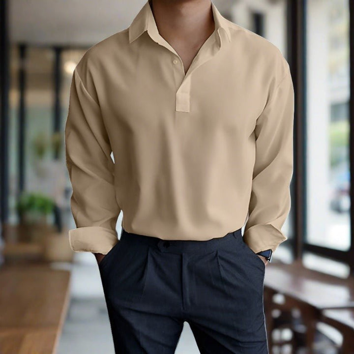 Tristan | Langarm-Polo für Herren