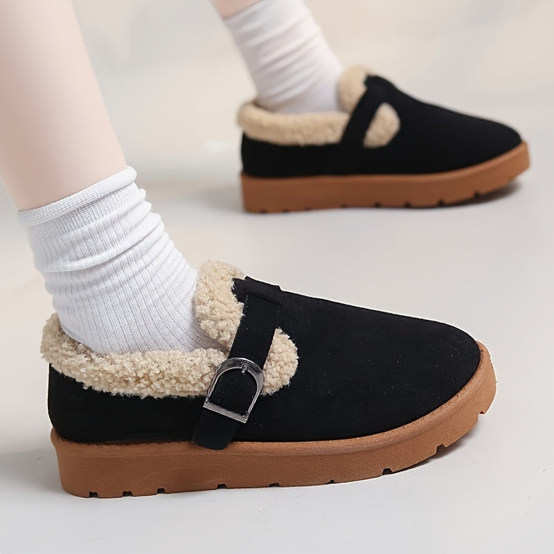 NORDICA™ – Brown Platform Cozy Boots