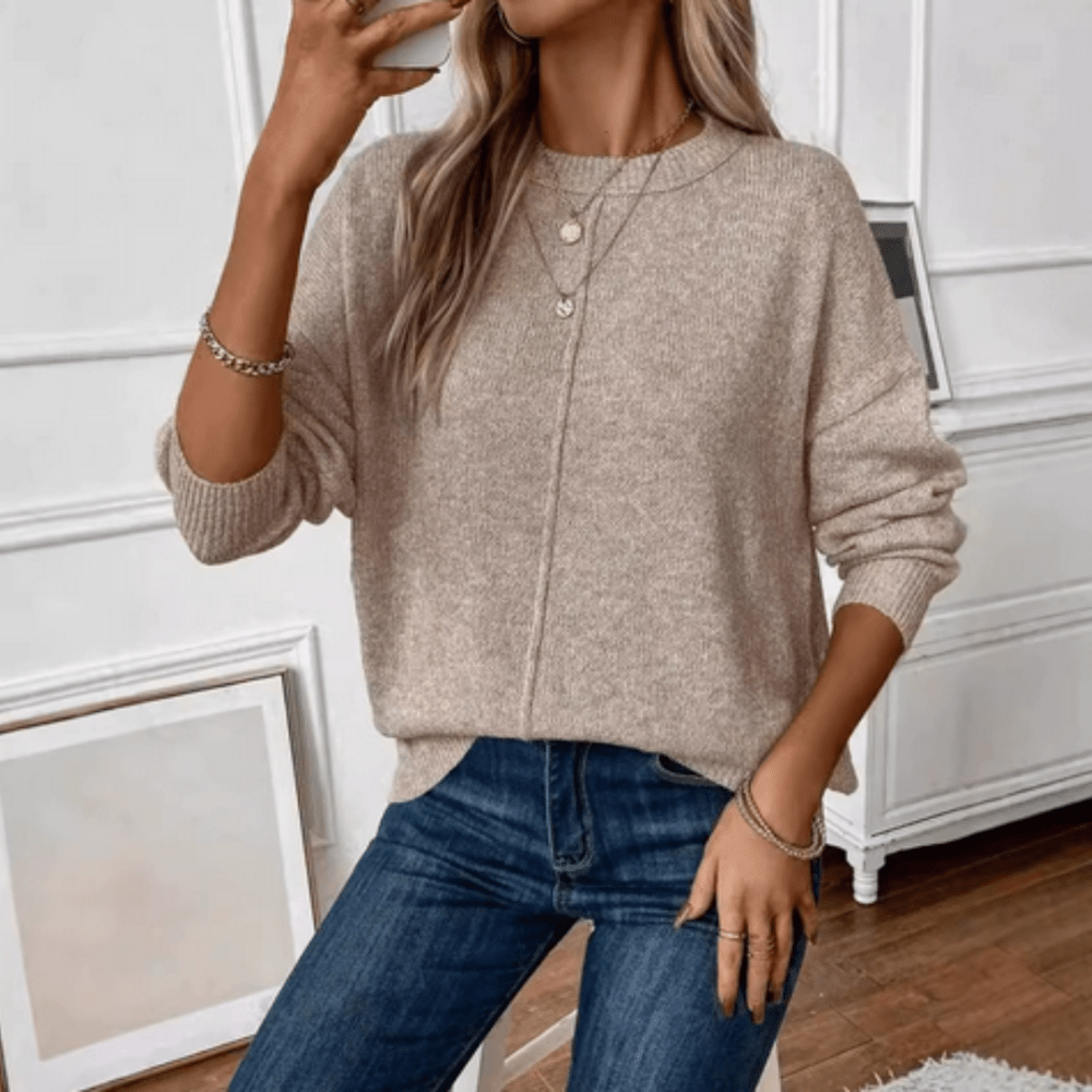 Miriam | Lässiger weicher Strickpullover
