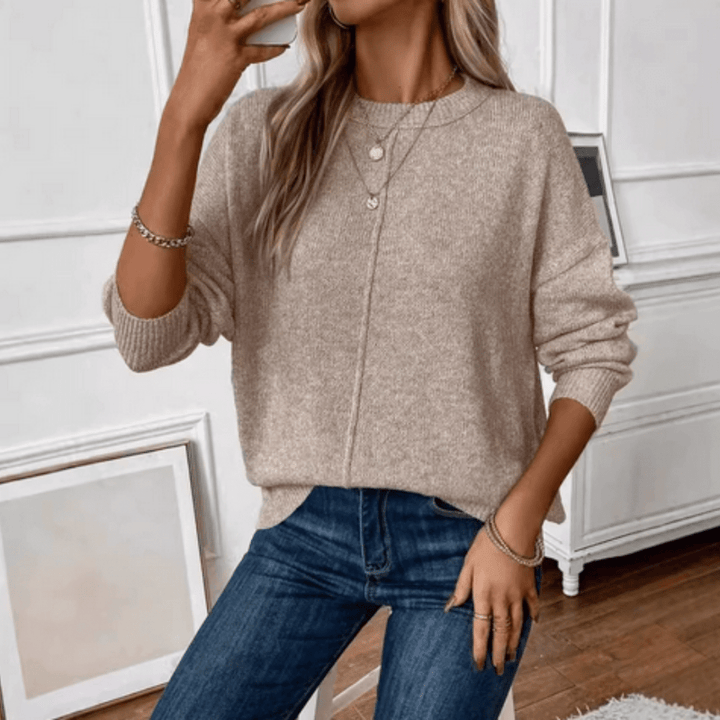 Miriam | Lässiger weicher Strickpullover