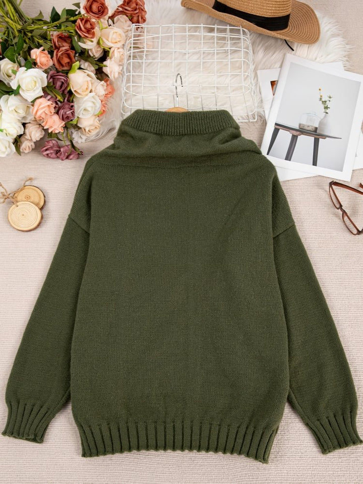 Rita | Pullover mit Langem Arm und Tasche