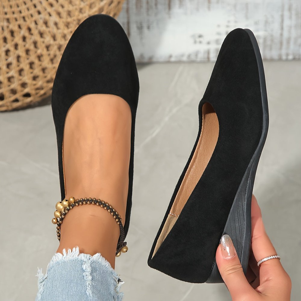 Clara | Bequeme Ballerinas mit Keilabsatz