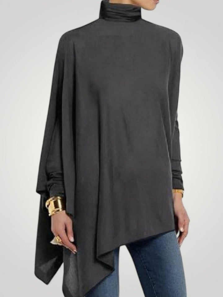 Almut | Asymmetrisches Langarm-Oberteil mit Eleganz