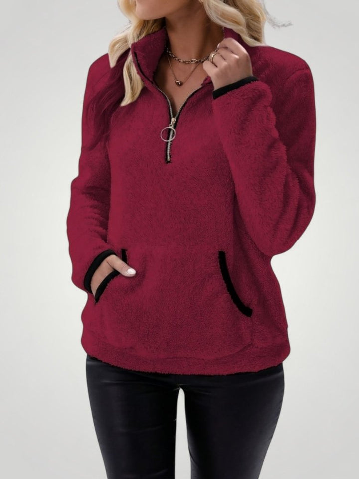gesine | Bequemer Pullover mit Praktischen Taschen