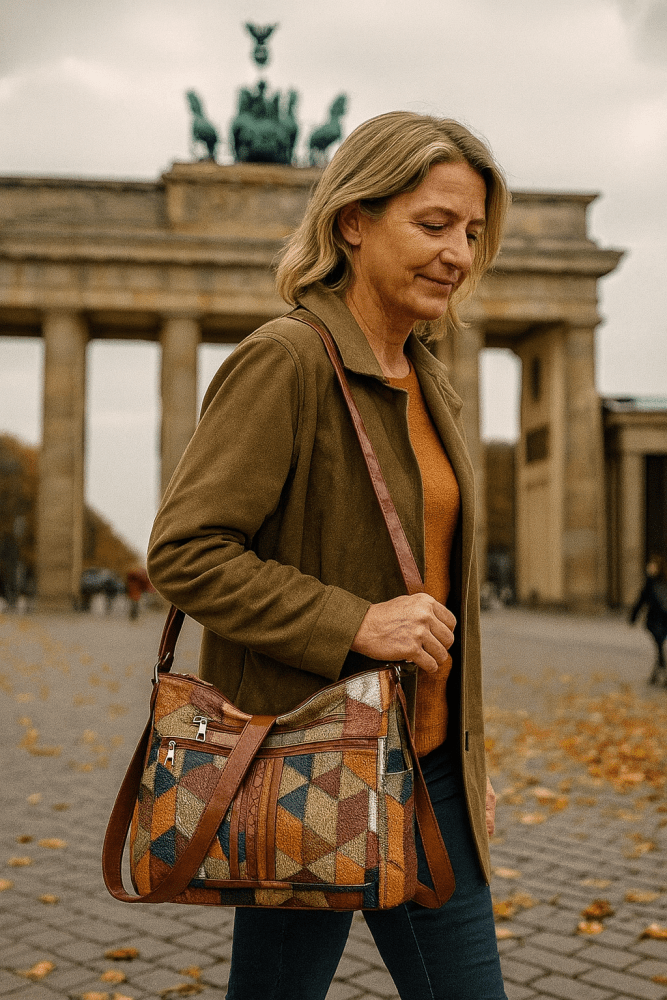 Laura | Mozaïek Lederhandtasche
