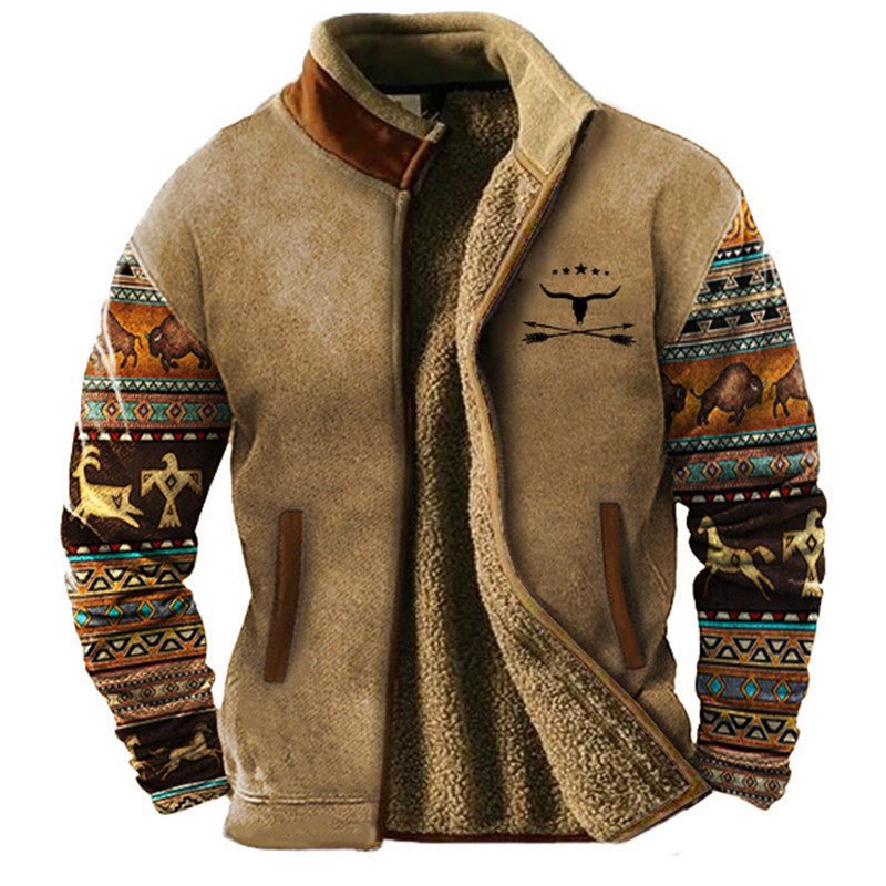 Martin | Lässige Fleecejacke mit Thermofutter