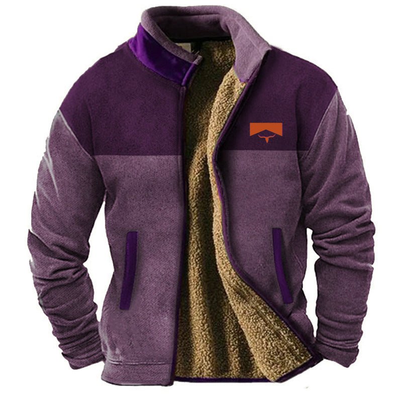 Martin | Lässige Fleecejacke mit Thermofutter