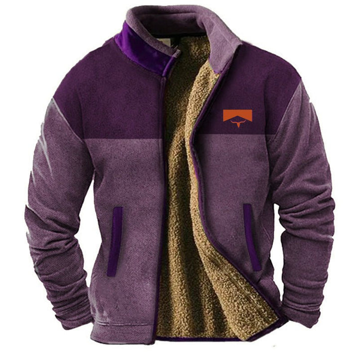 Martin | Lässige Fleecejacke mit Thermofutter