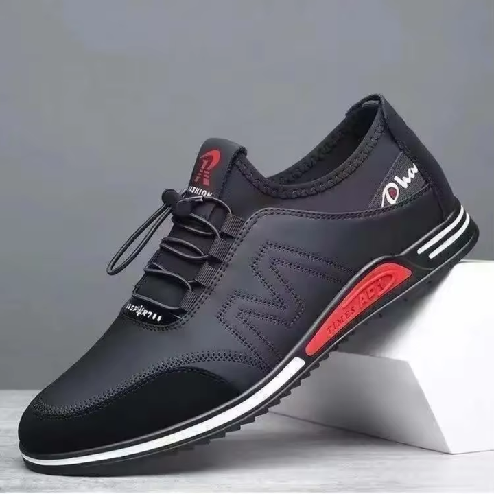 Leon | Hochwertige, handgefertigte Leder-Casual-Schuhe im modernen Stil
