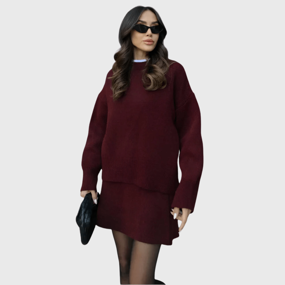 Nora | Set aus kuscheligem Strick