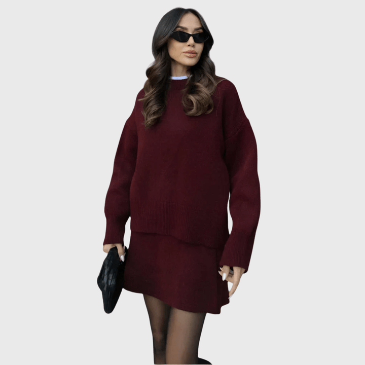 Nora | Set aus kuscheligem Strick