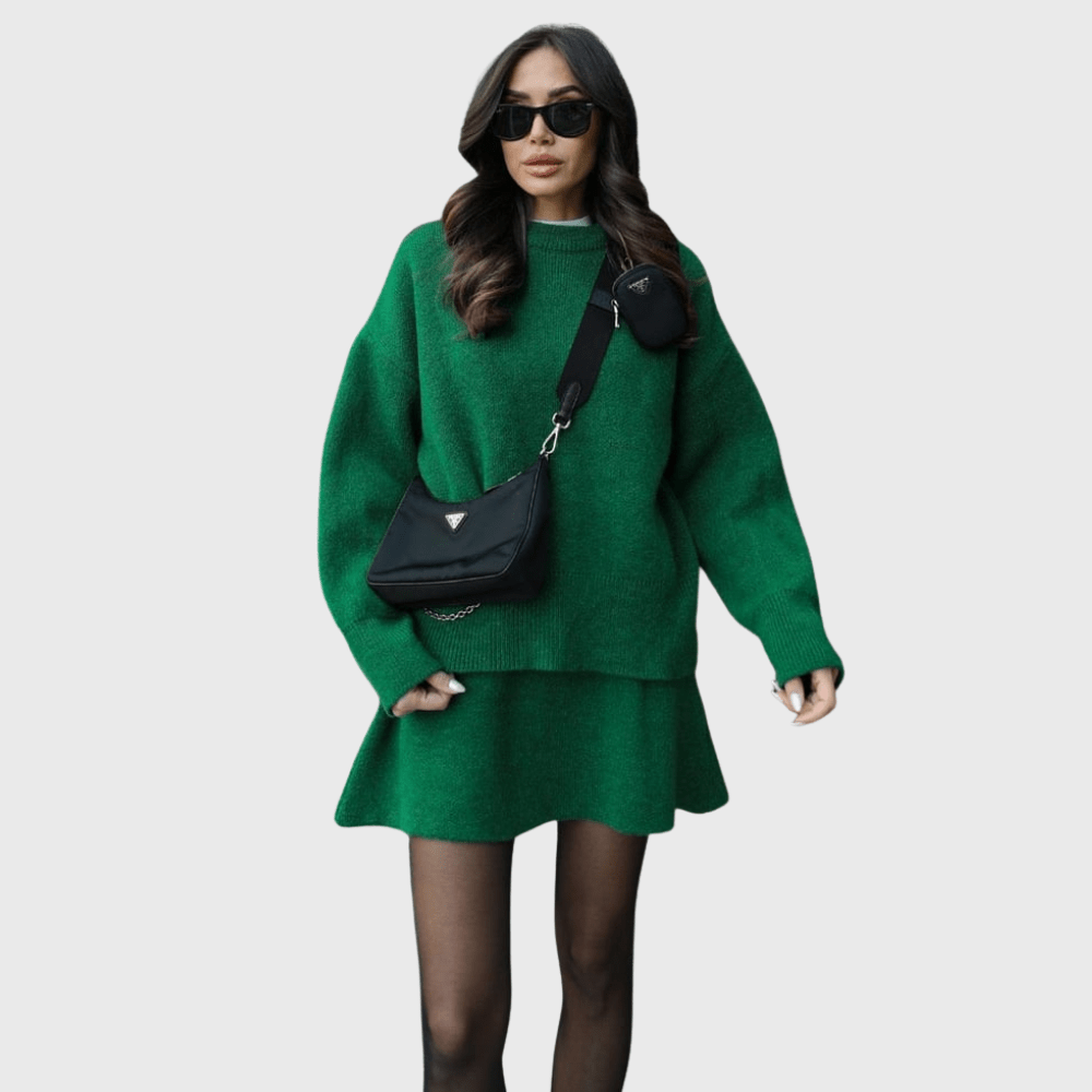 Nora | Set aus kuscheligem Strick