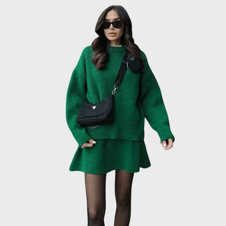 Nora | Set aus kuscheligem Strick