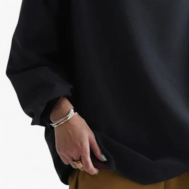 Berta | Weicher Pullover mit hohem Kragen