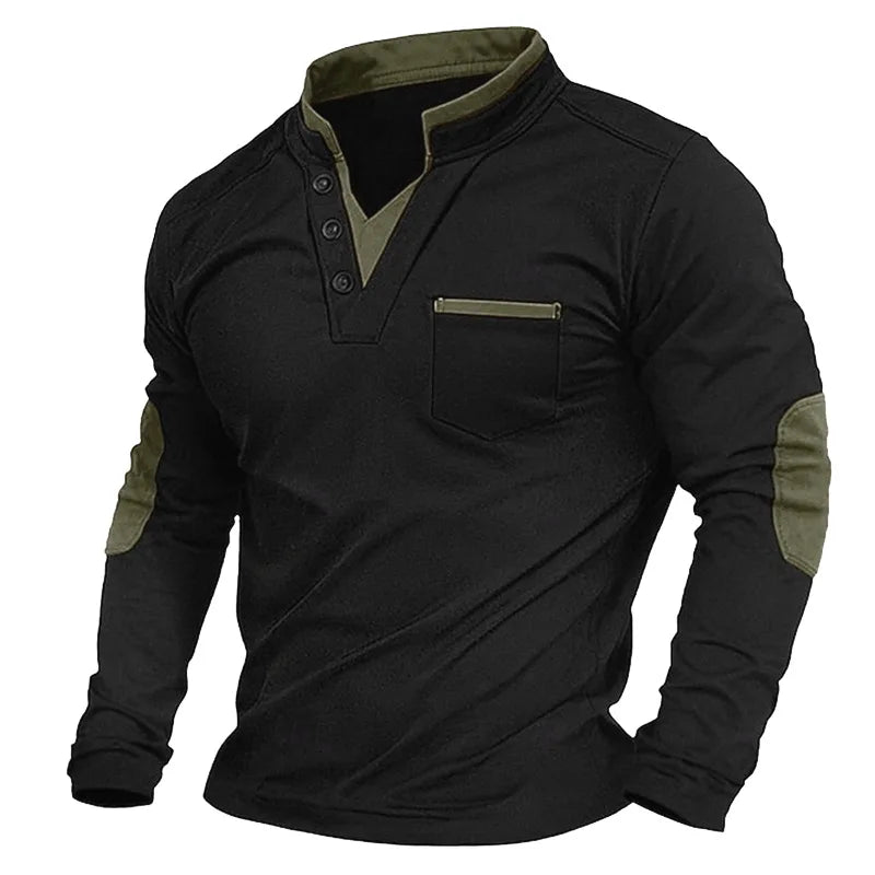 Heiner | Herren V-Ausschnitt Sweatshirt