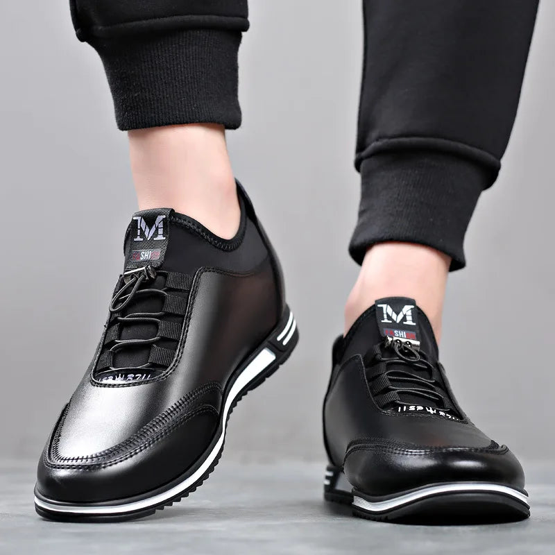 Michael | Hochwertige, traditionell gefertigte Leder-Casual-Schuhe