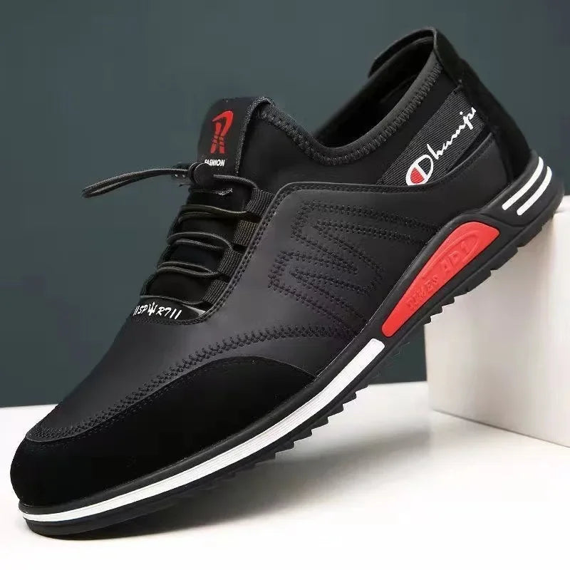 Leon | Hochwertige, handgefertigte Leder-Casual-Schuhe im modernen Stil