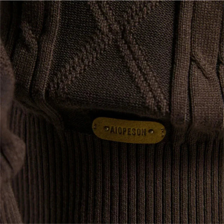 Waldemar | Herren-Cardigan mit Knopfleiste