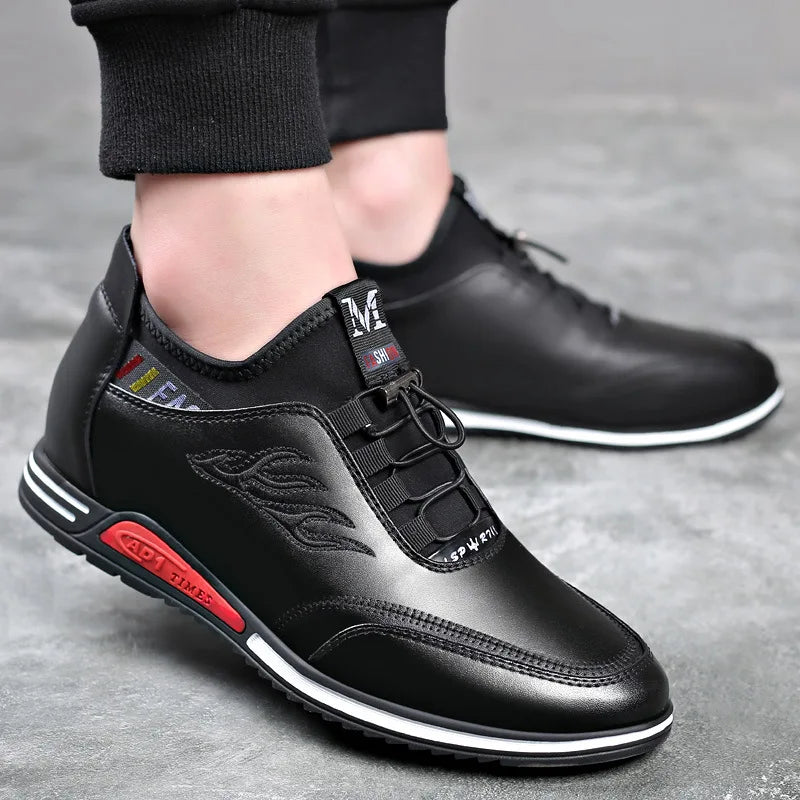 Michael | Hochwertige, traditionell gefertigte Leder-Casual-Schuhe