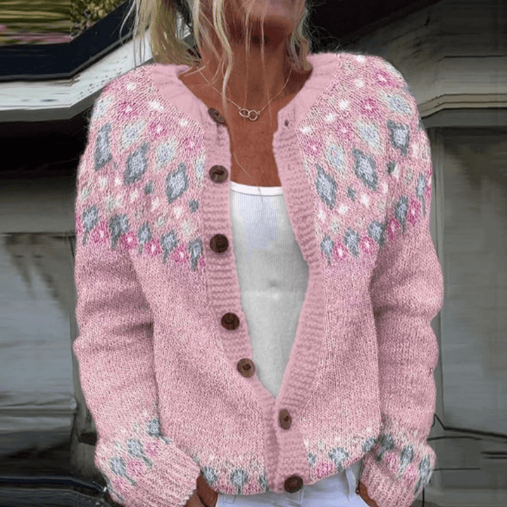 Loretta | Eleganter Pullover mit Druck