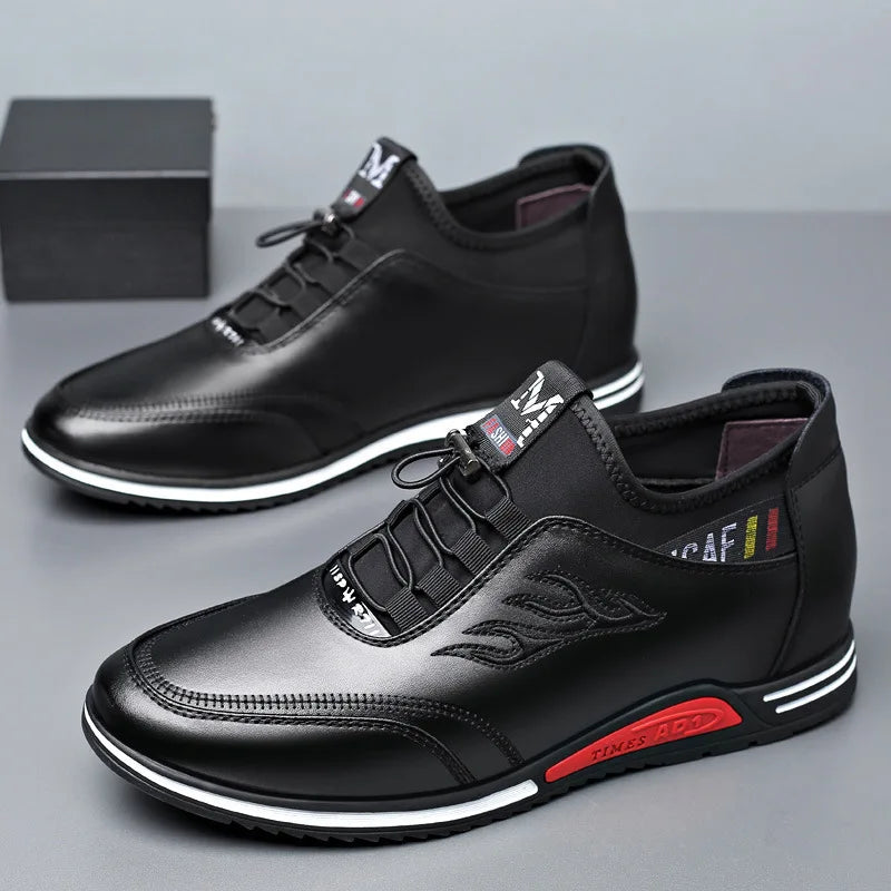 Michael | Hochwertige, traditionell gefertigte Leder-Casual-Schuhe