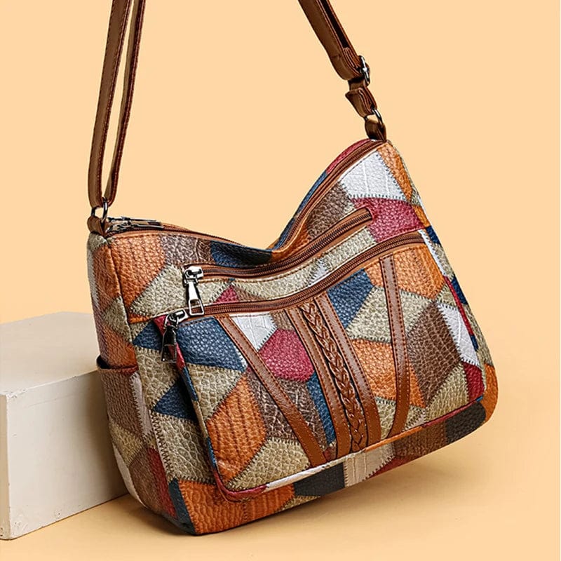 Laura | Mozaïek Lederhandtasche