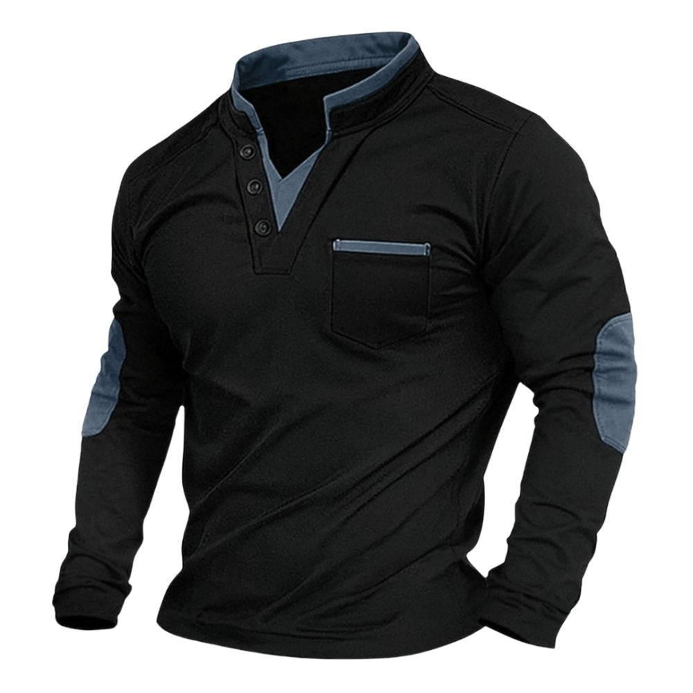 Heiner | Herren V-Ausschnitt Sweatshirt