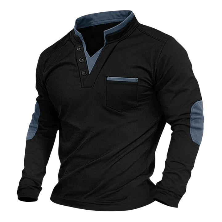Heiner | Herren V-Ausschnitt Sweatshirt
