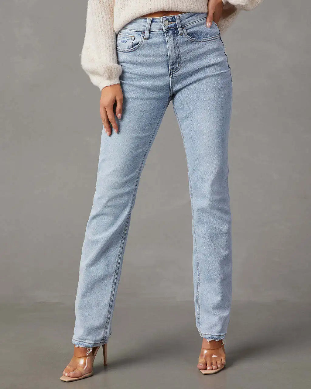 Alice | Gerade Denim-Hose