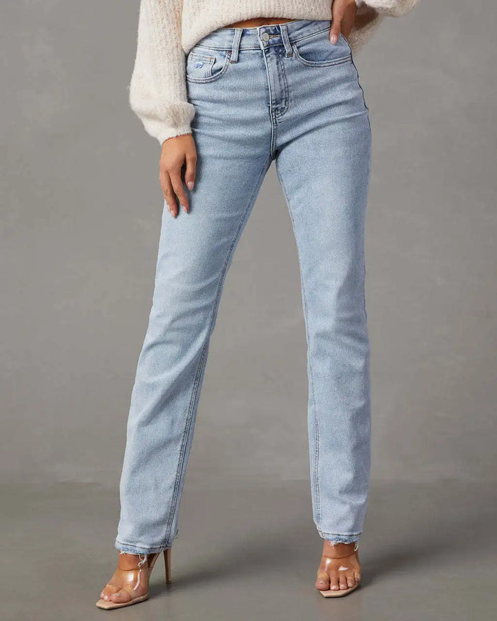 Alice | Gerade Denim-Hose