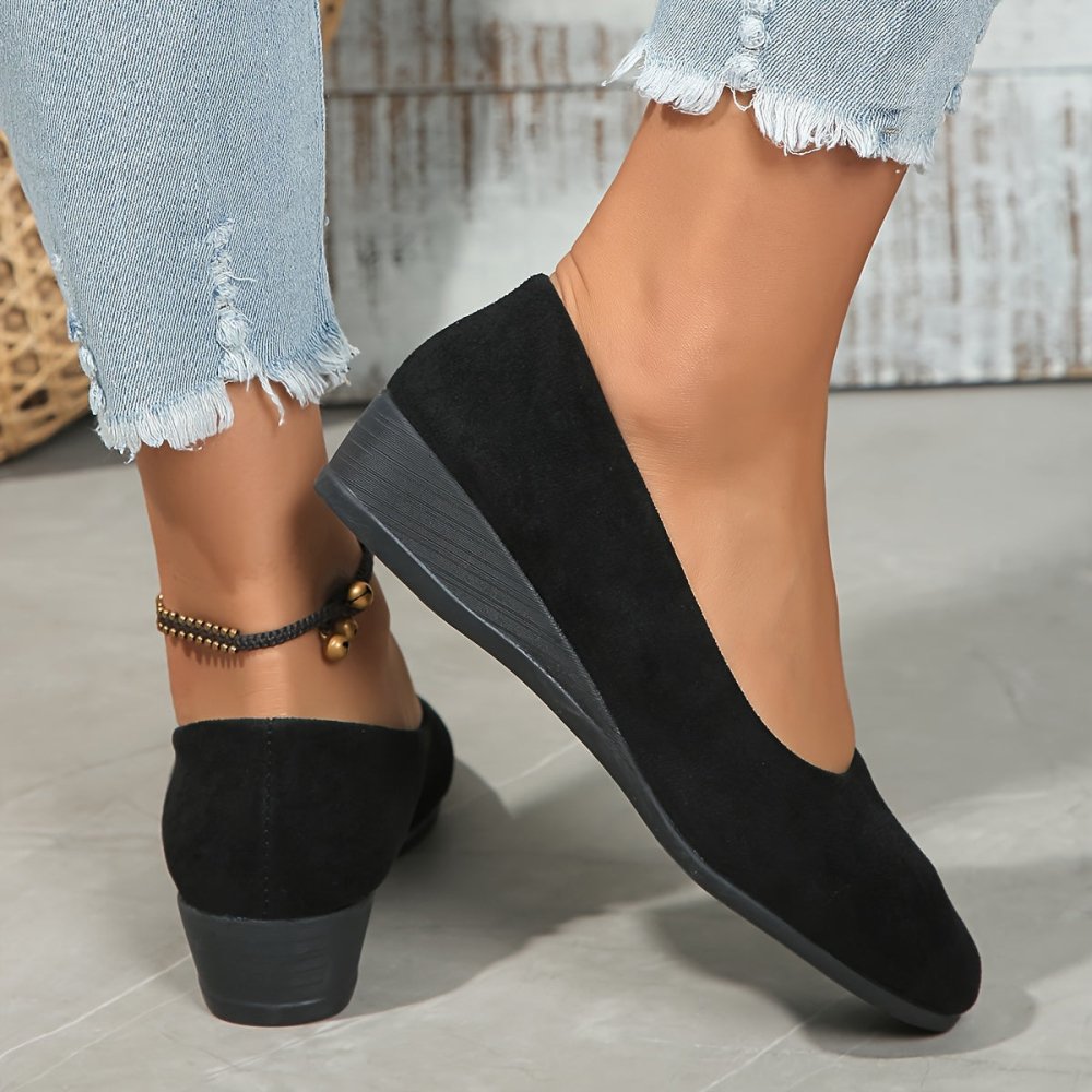 Clara | Bequeme Ballerinas mit Keilabsatz