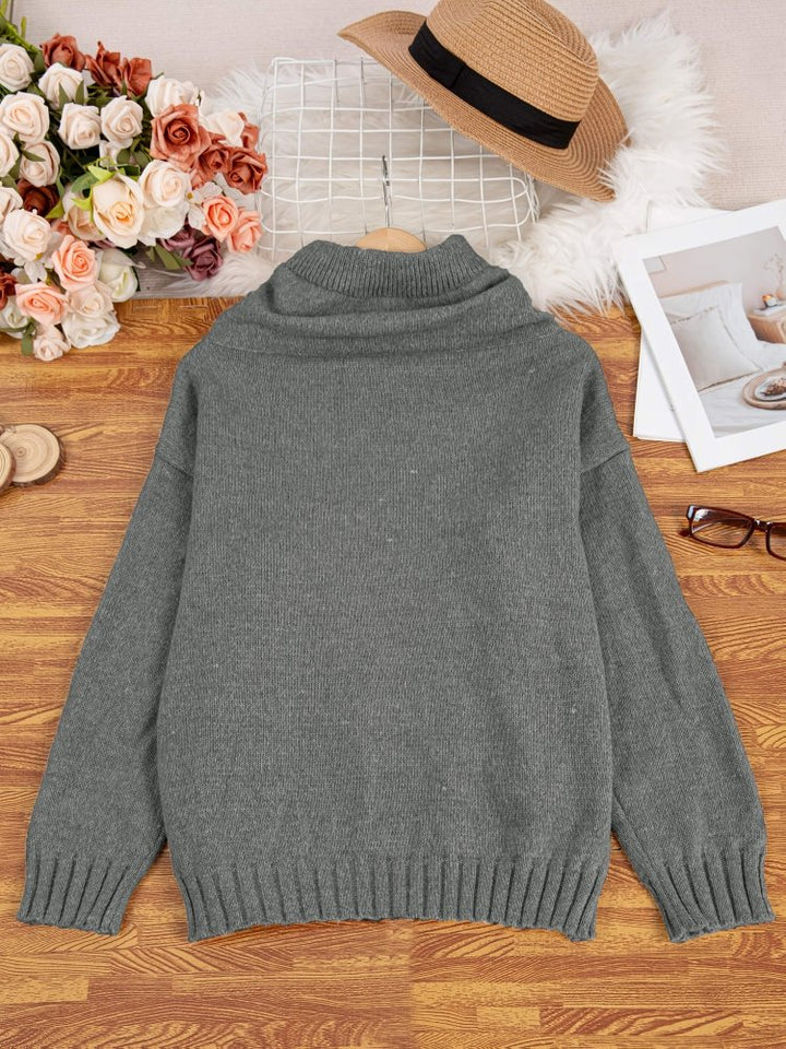 Rita | Pullover mit Langem Arm und Tasche