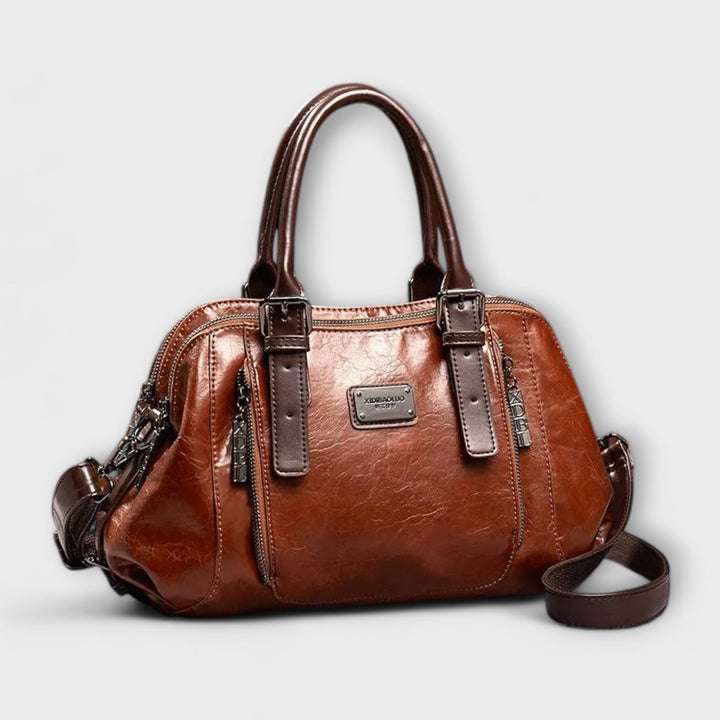 Solara - Elegante Vintage-Schultertasche