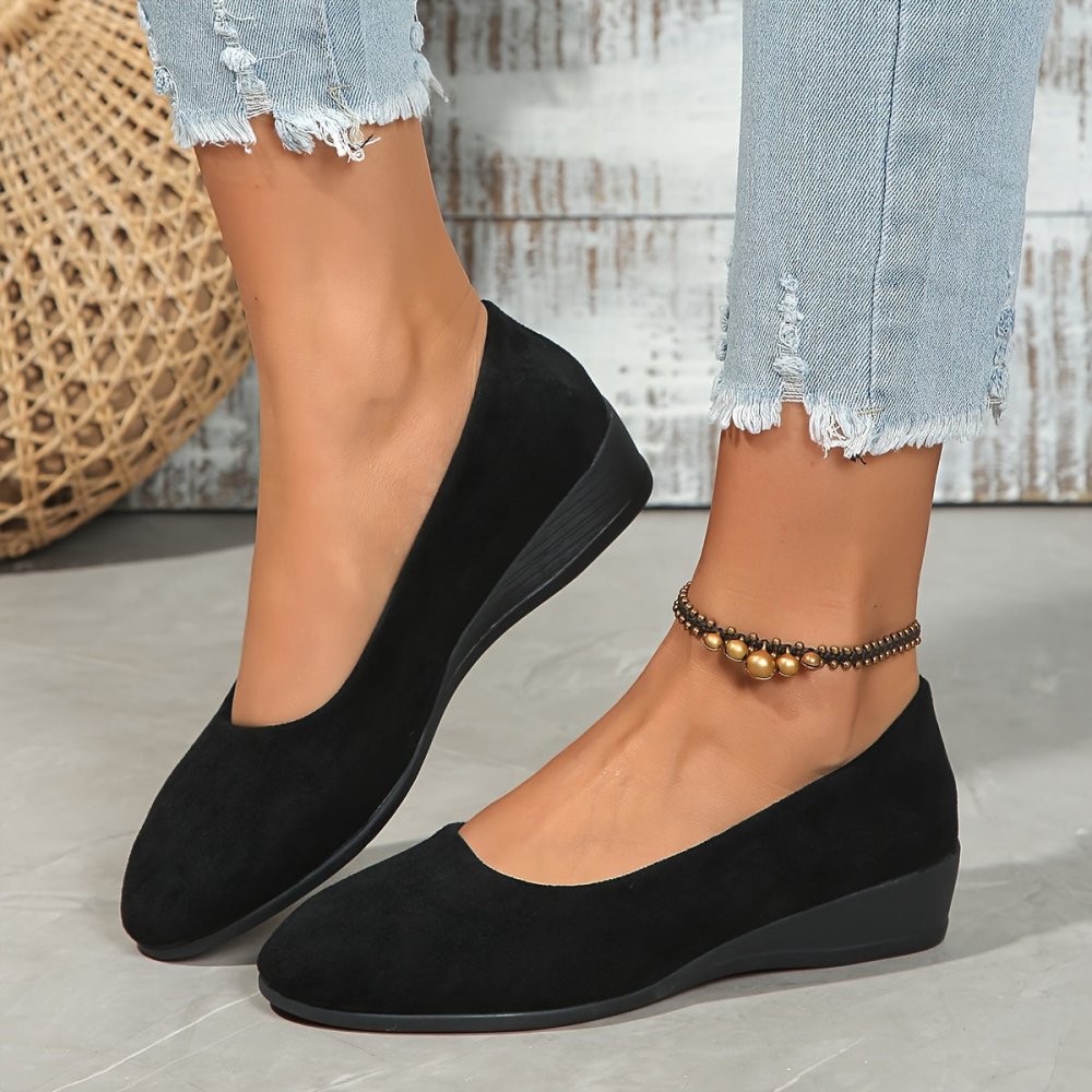 Clara | Bequeme Ballerinas mit Keilabsatz