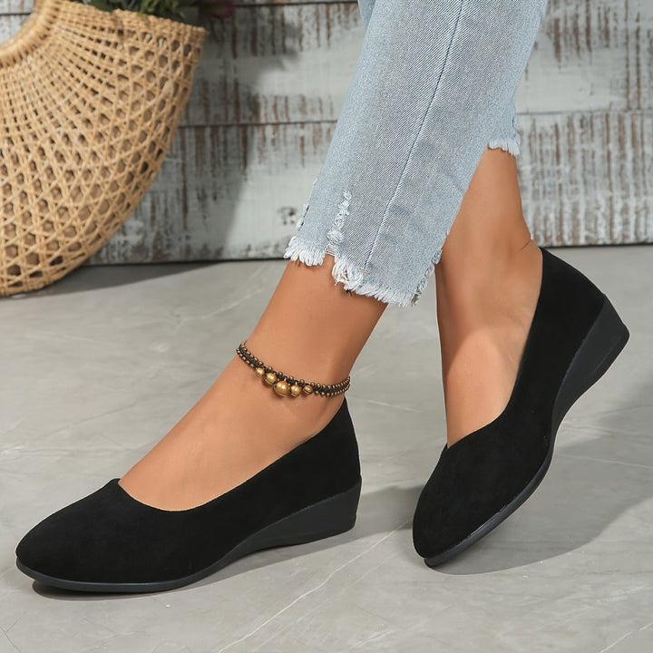 Clara | Bequeme Ballerinas mit Keilabsatz