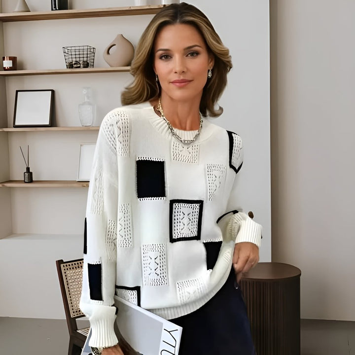 Sandra | Einzigartiger Damen-Wollpullover
