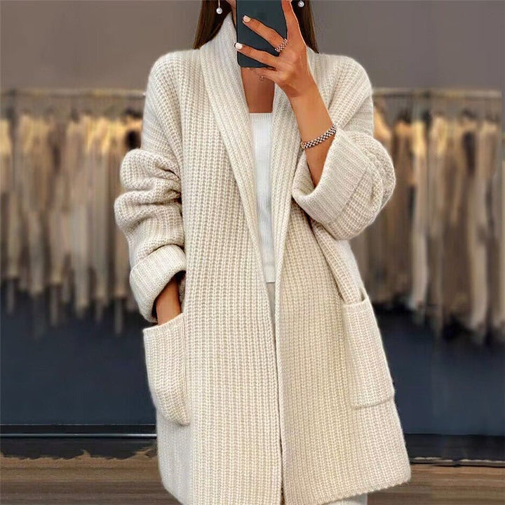 Karla | Strickjacke mit Taschen