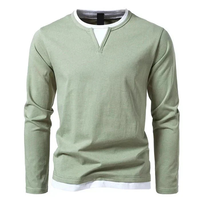 Alwin | Premium Longsleeve aus gekämmter Baumwolle
