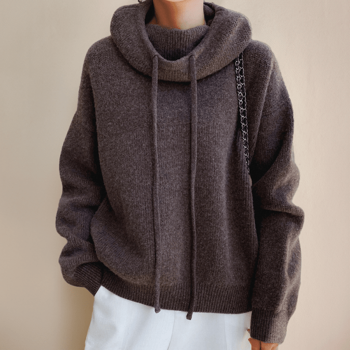 Heike | Eleganter Pullover mit Kragen
