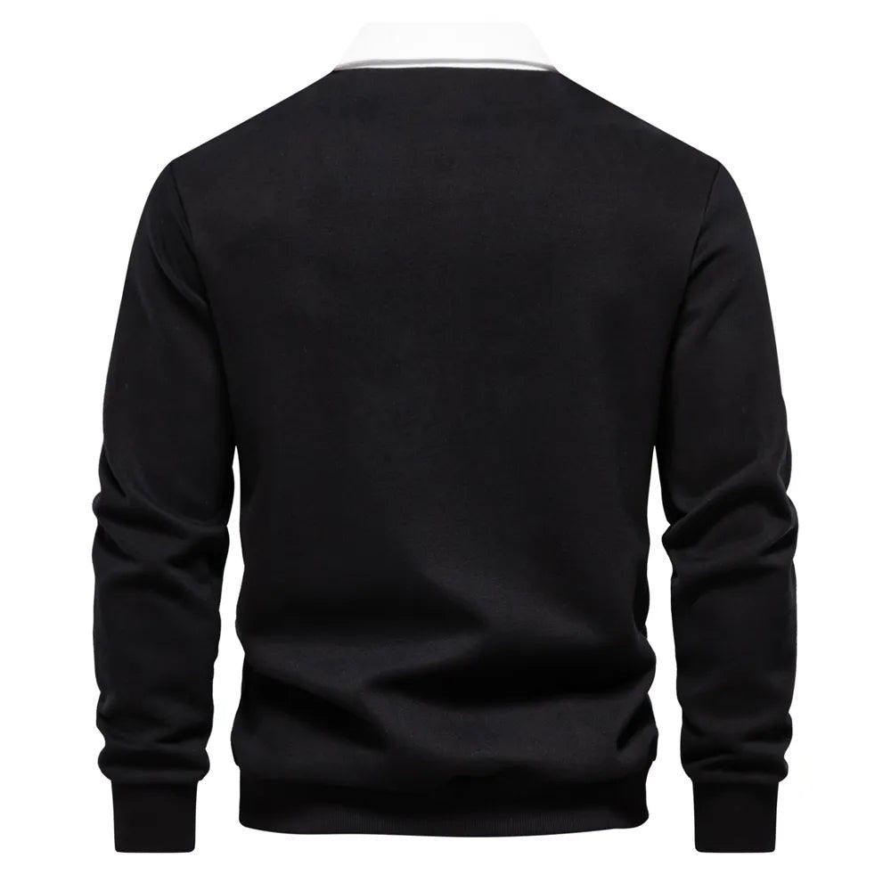 Raphael | Klassisches Rugby-Poloshirt für Herren
