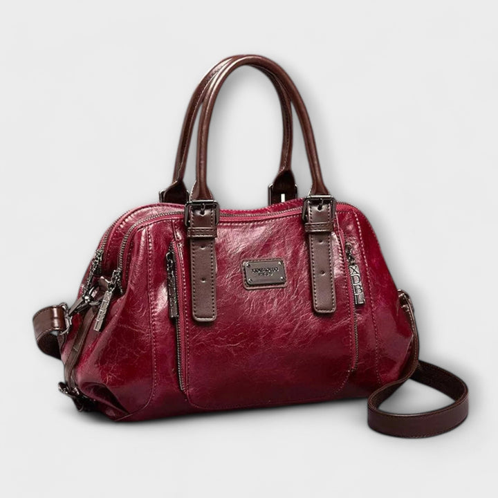 Solara - Elegante Vintage-Schultertasche