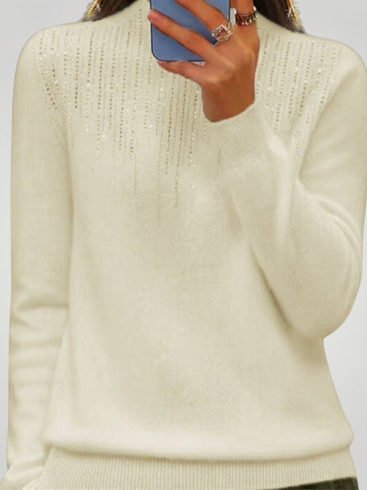 Annelie | Eleganter Langarmpullover für Komfort und Stil