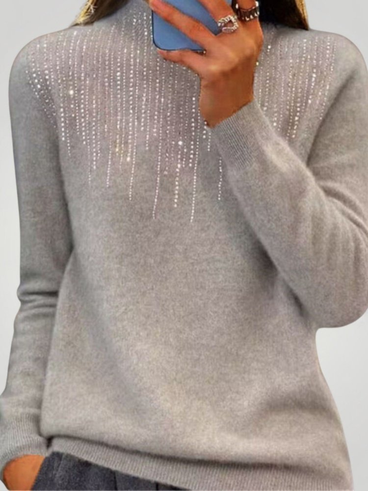 Annelie | Eleganter Langarmpullover für Komfort und Stil