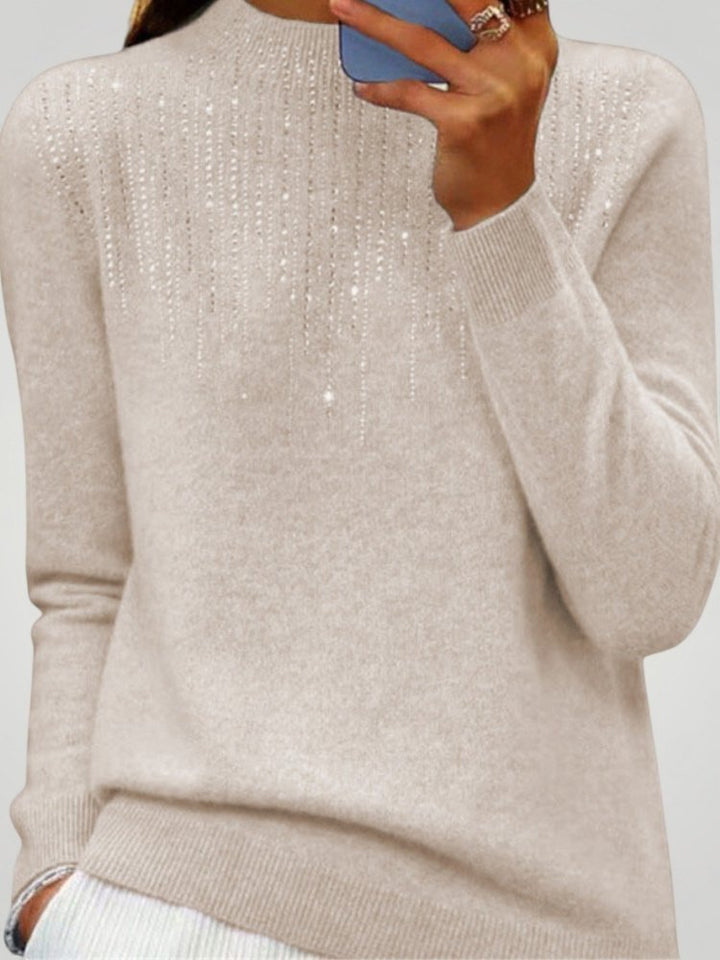 Annelie | Eleganter Langarmpullover für Komfort und Stil