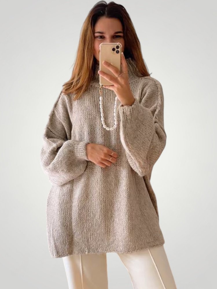 Annedore | Eleganter Übergroßer Herbstpullover mit Komfort